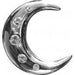 Crescent Moon - Bag Charm/ Keyring - Mystic Moments UK