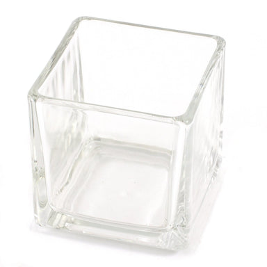 Cube Candle Glass Jar 29cl - Mystic Moments UK