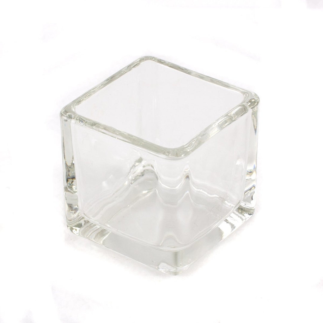 Cube Candle Glass Jar 8cl - Mystic Moments UK