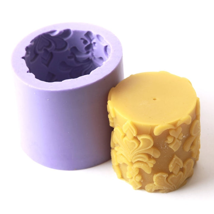 Cylinder Silicone Candle/Bath Bomb Soap /Chocolate/Jelly Mould LZ0066 - Mystic Moments UK