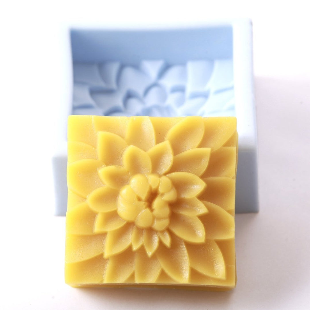 Dahlia Flower Silicone Soap Mould R0257 - Mystic Moments UK