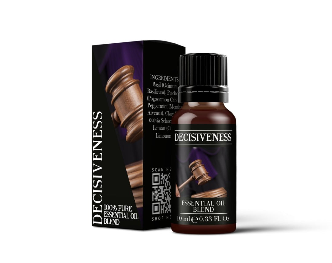 Decisiveness - Essential Oil Blends - Mystic Moments UK