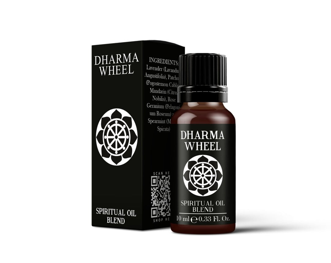 Dharma Wheel | Spiritual Essential Oil Blend - Mystic Moments UK