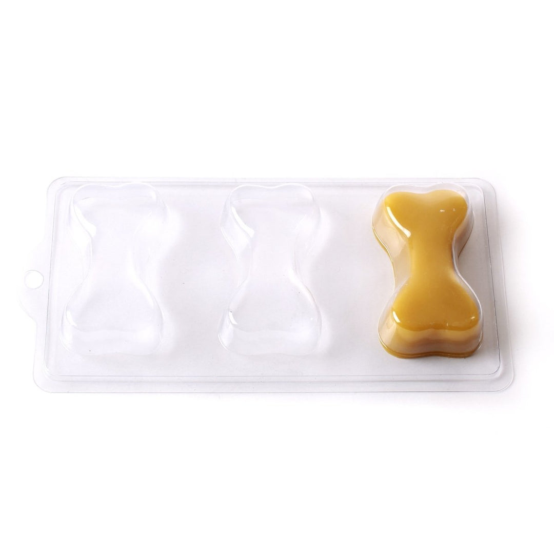 Dog Bone PVC Mould (3 Cavity) A07 - Mystic Moments UK