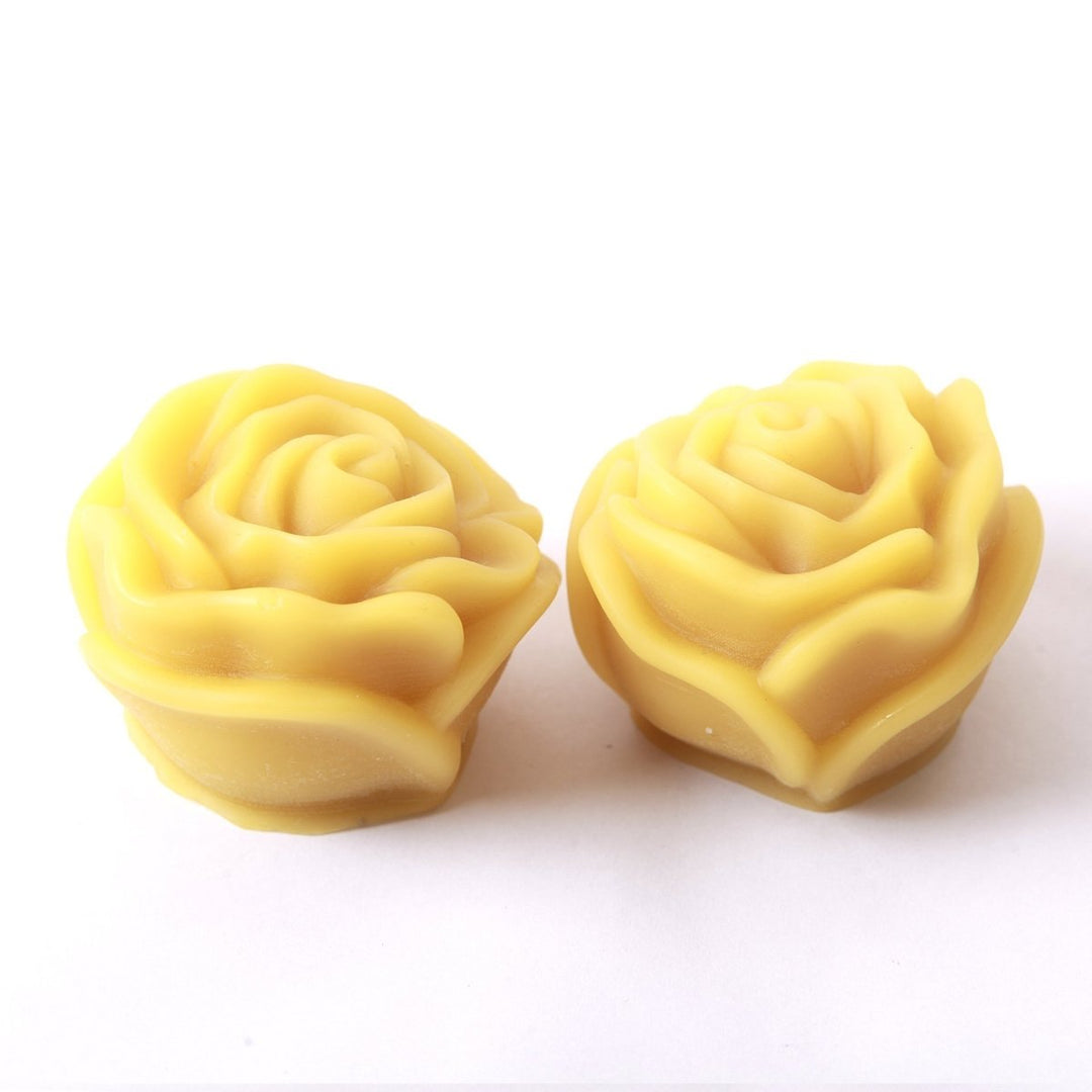 Double Rose Silicone Soap Mould R0075 - Mystic Moments UK