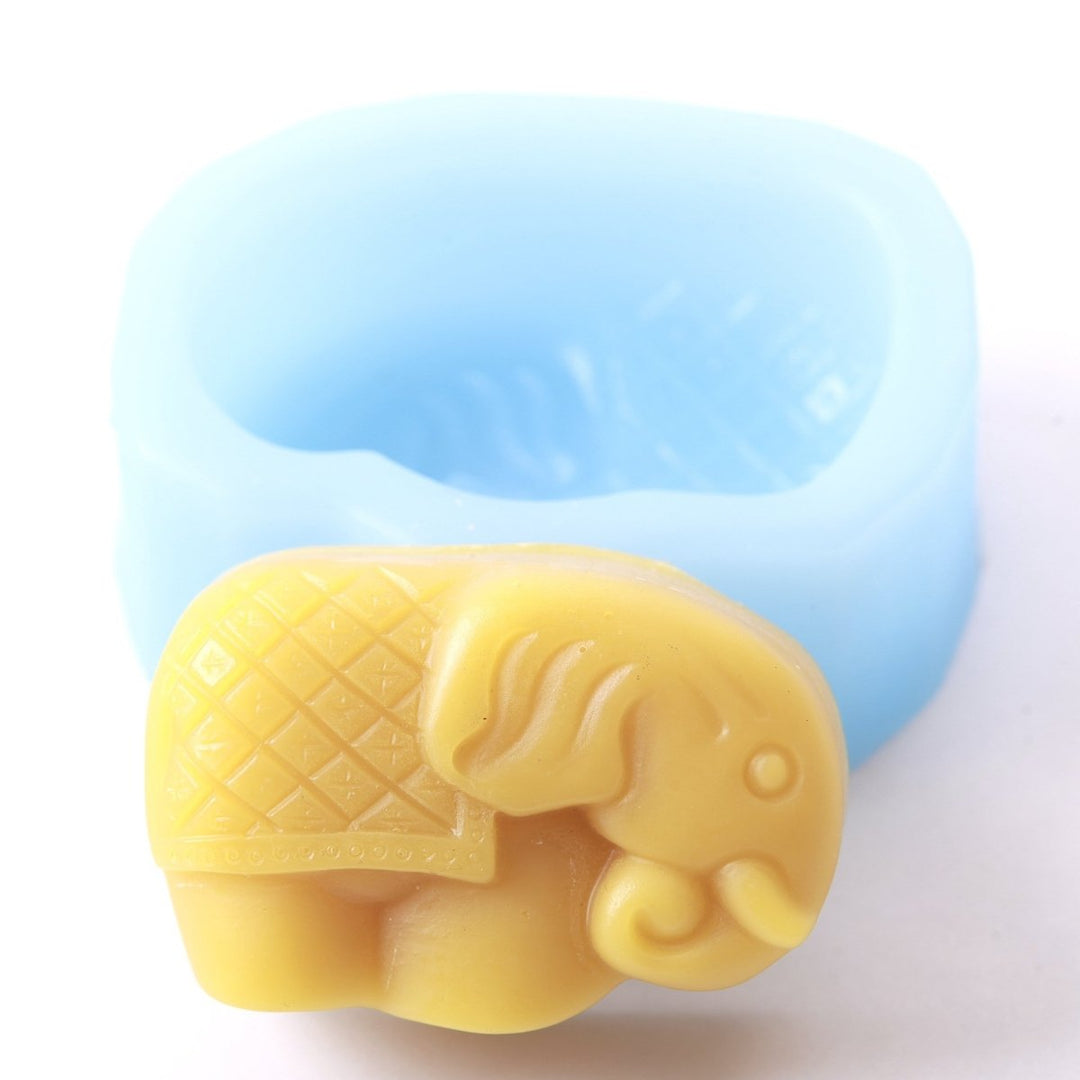 Elephant Silicone Soap Mould R0090 - Mystic Moments UK