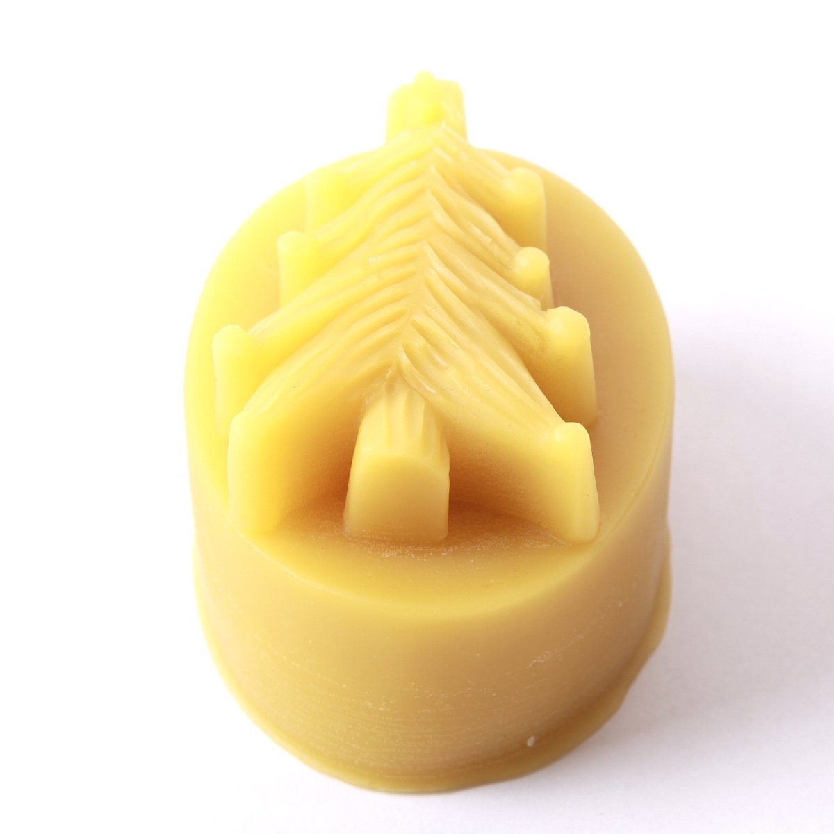 Embossed Christmas Tree Silicone Soap Mould R0084 - Mystic Moments UK