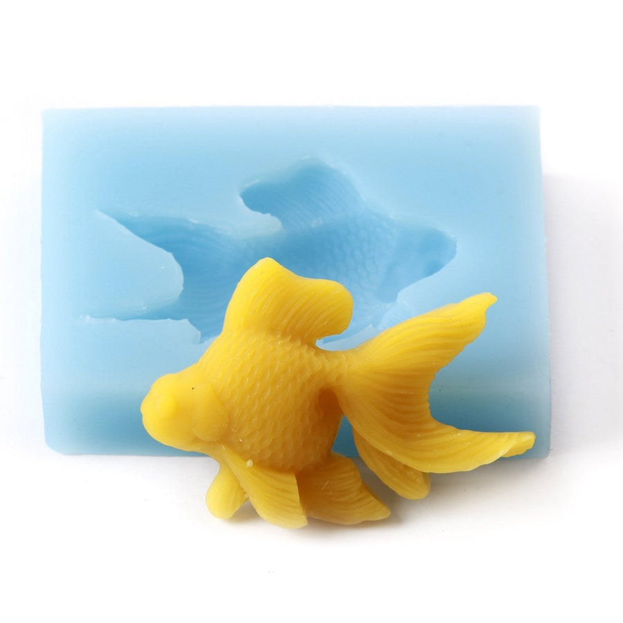 Fondant Icing Cake Decorating Silicone Fish Shape Mould Q0001 - Mystic Moments UK