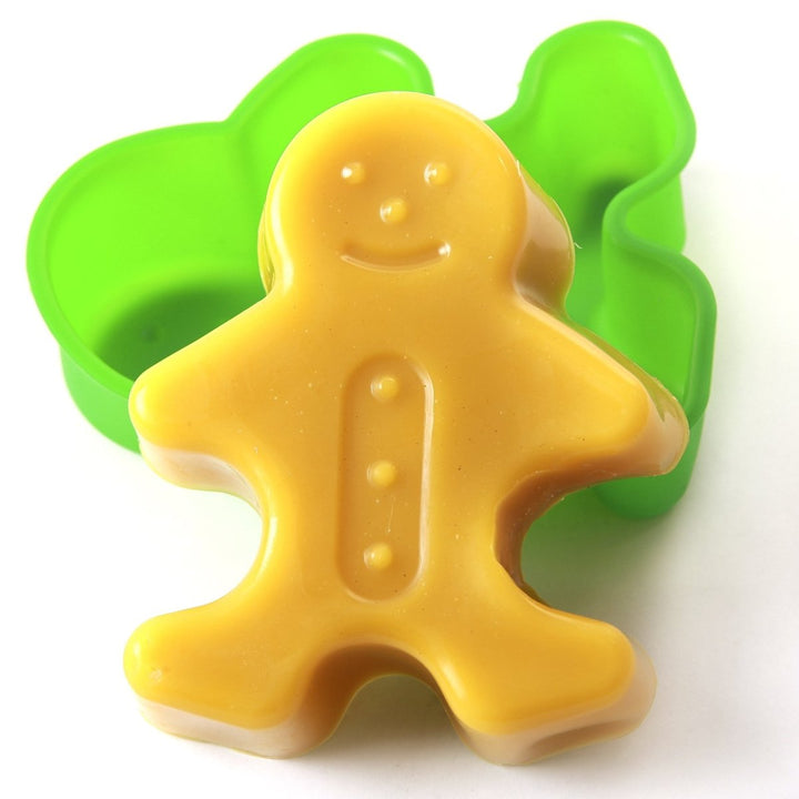 Gingerbread Man Cake/Jelly/Soap Silicone Soap Mould B0012 - Mystic Moments UK