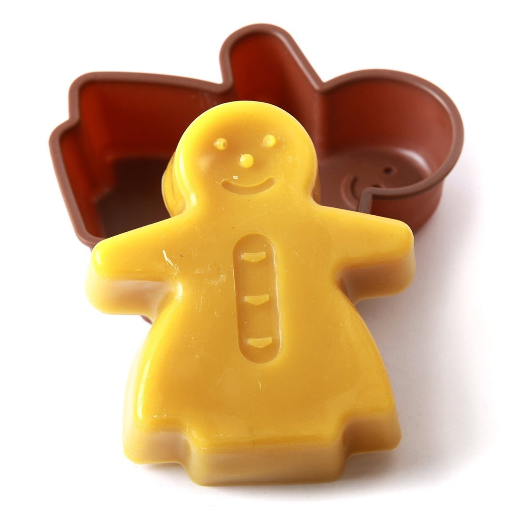 Gingerbread Woman Cake/Jelly/Soap Silicone Soap Mould B0011 - Mystic Moments UK