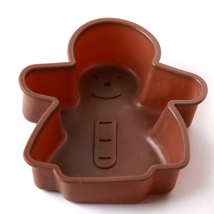 Gingerbread Woman Cake/Jelly/Soap Silicone Soap Mould B0011 - Mystic Moments UK