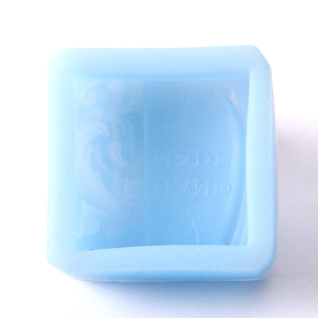 Handmade Square Silicone Soap Mould H0218 - Mystic Moments UK