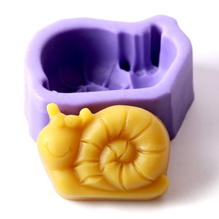 Happy Snail Silicone Soap Mould R0129 - Mystic Moments UK