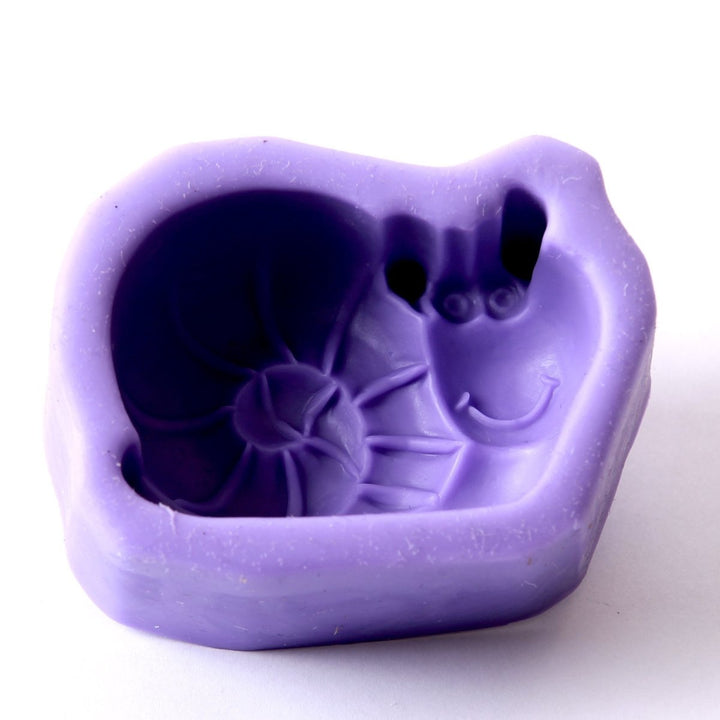 Happy Snail Silicone Soap Mould R0129 - Mystic Moments UK