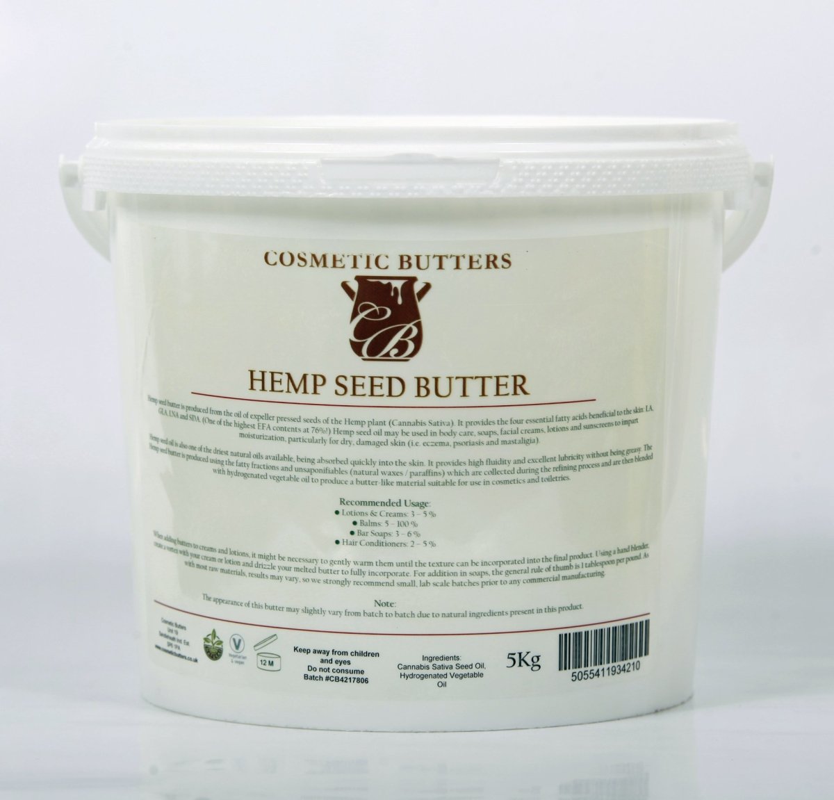 Hemp Seed Blended Butter - Mystic Moments UK