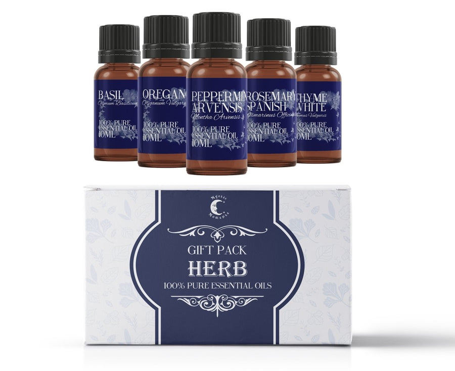 Herb | Essential Oil Gift Starter Pack - Mystic Moments UK