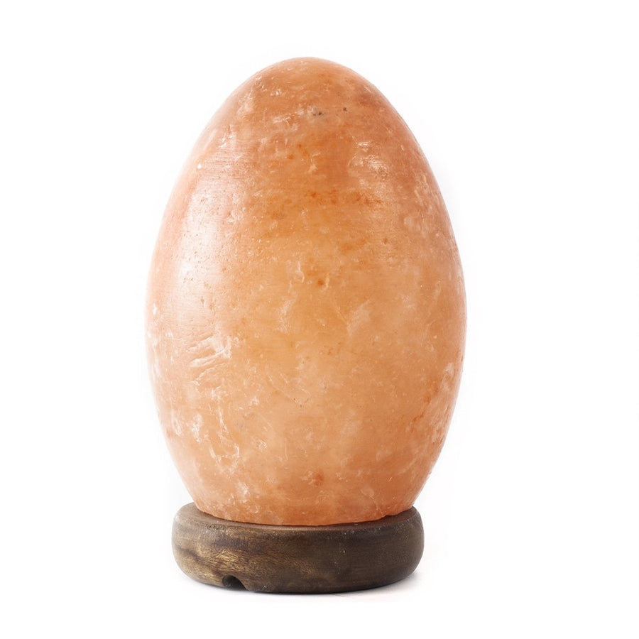 Himalayan Salt Egg Shape Lamp 2-4Kg - Mystic Moments UK