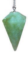 Jade Faceted Pendulum - Mystic Moments UK