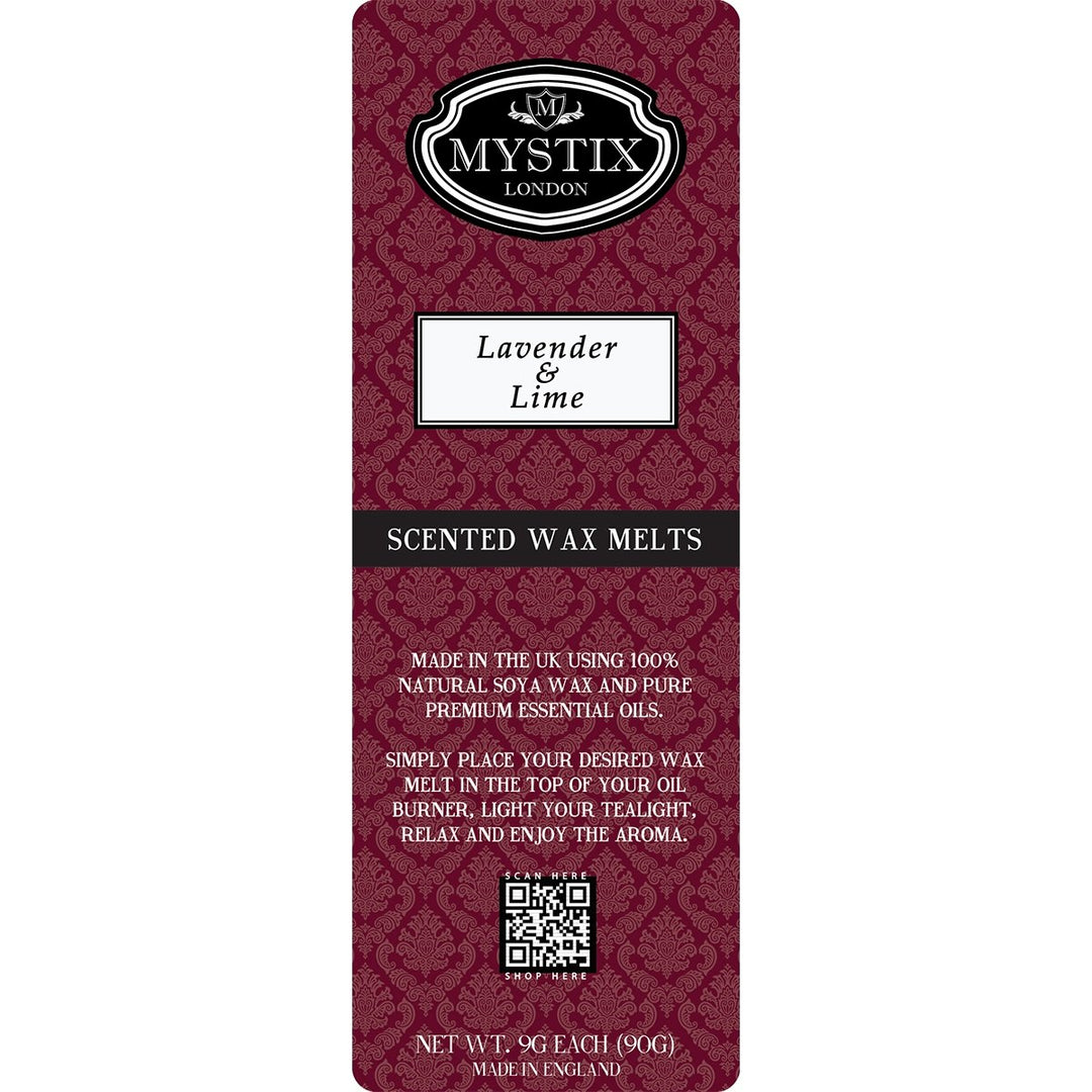 Lavender & Lime | Wax Melt Clamshell - Mystic Moments UK