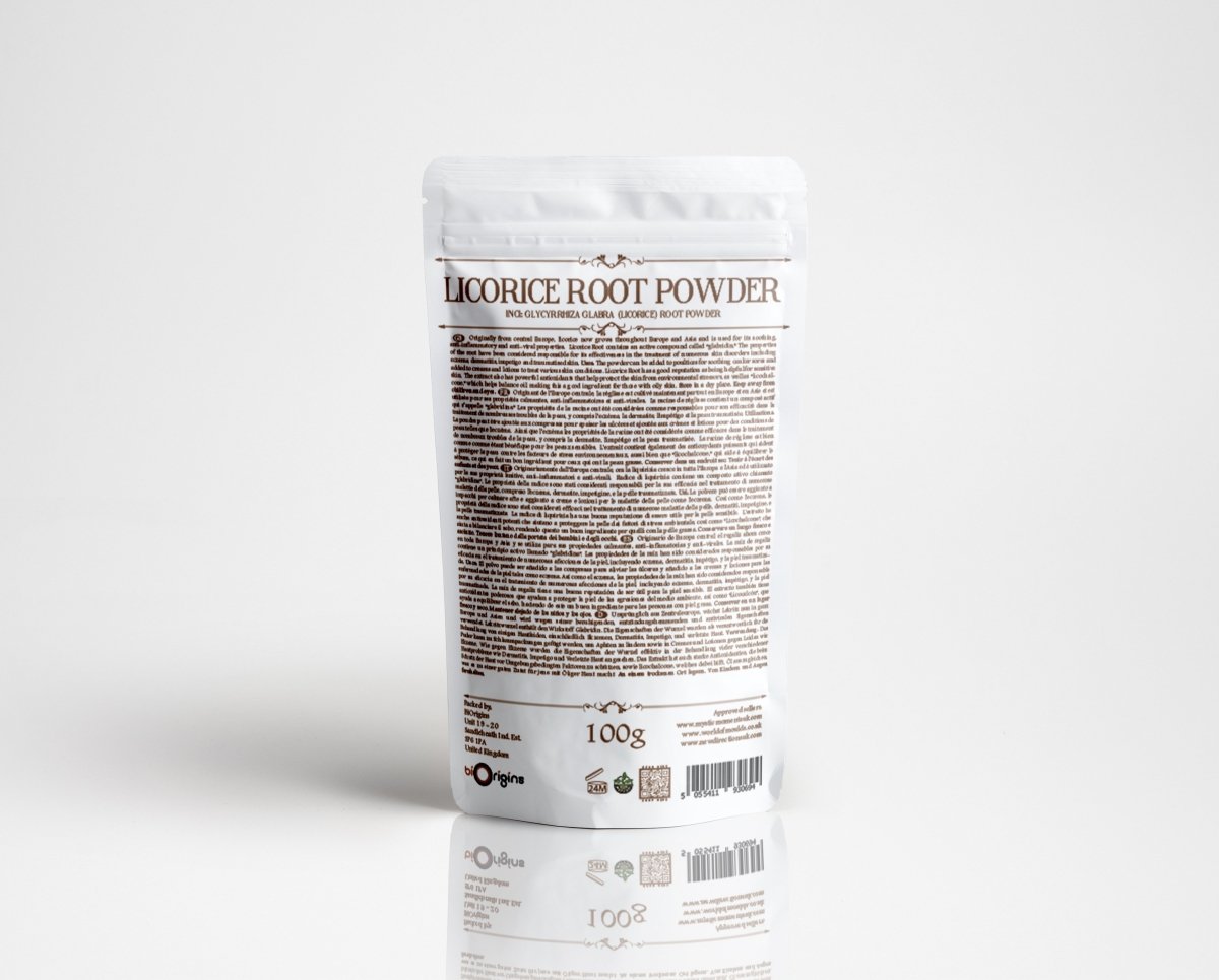 Licorice Root Powder - Herbal Extracts - Mystic Moments UK