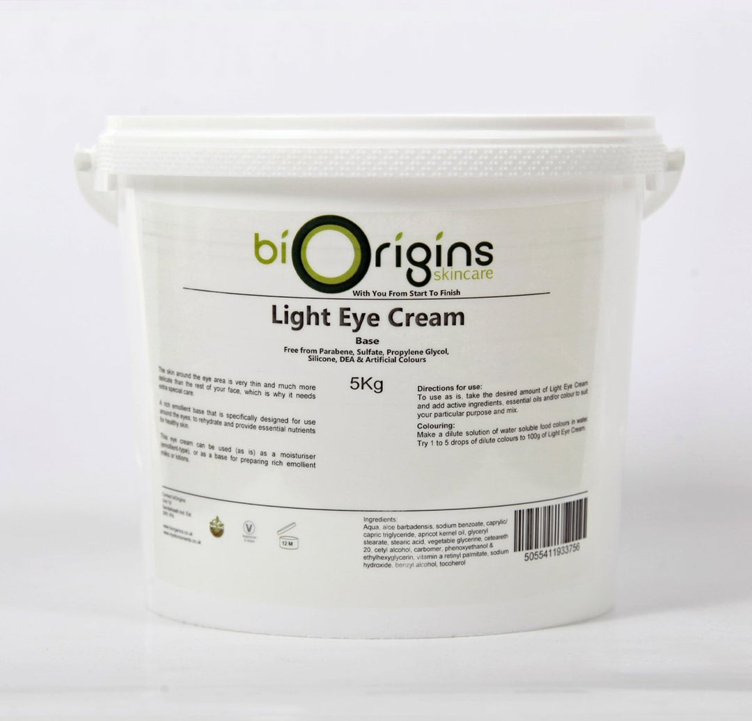 Light Eye Cream - Botanical Skincare Base - Mystic Moments UK