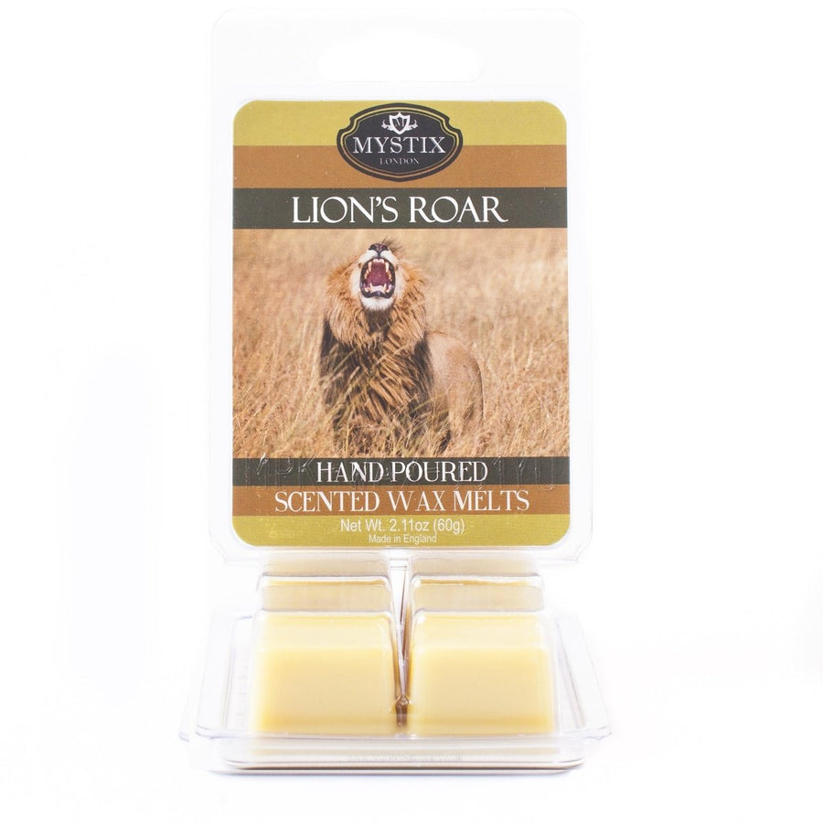 Lion's Roar | Scented Wax Melt Clamshell - Mystic Moments UK
