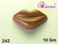 Lips Chocolate/Sweet/Soap/Plaster/Bath Bomb Mould #242 (10 cavity) - Mystic Moments UK