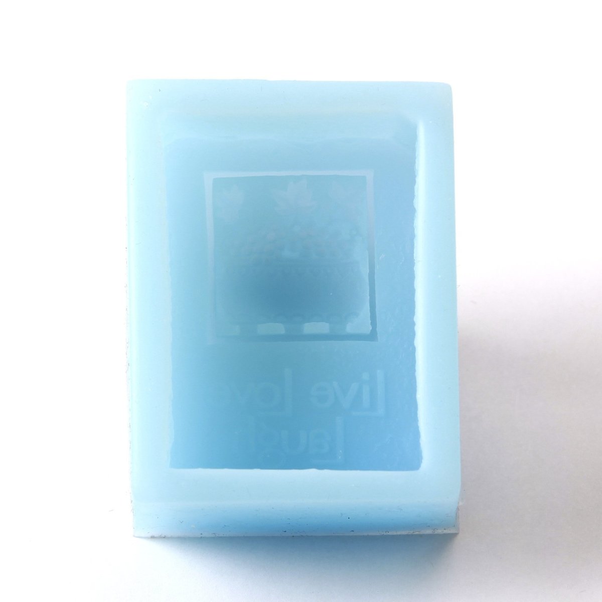 Live Love Laugh Silicone Soap Mould R0727 - Mystic Moments UK