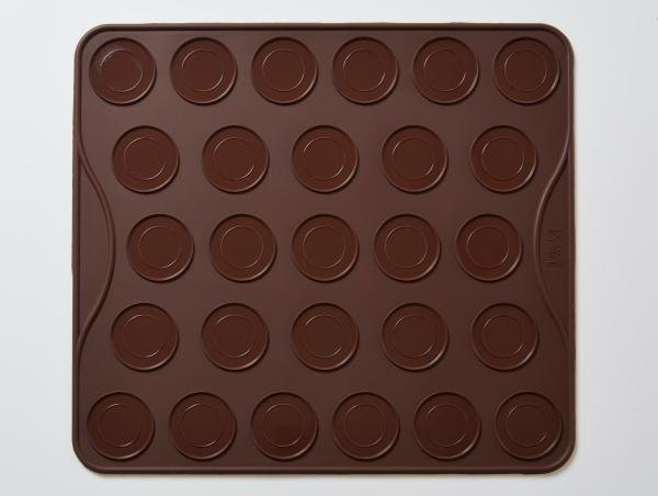 Macaroons Non Stick Baking Mat Silicone Mould 27 Cavity B0070 - Mystic Moments UK