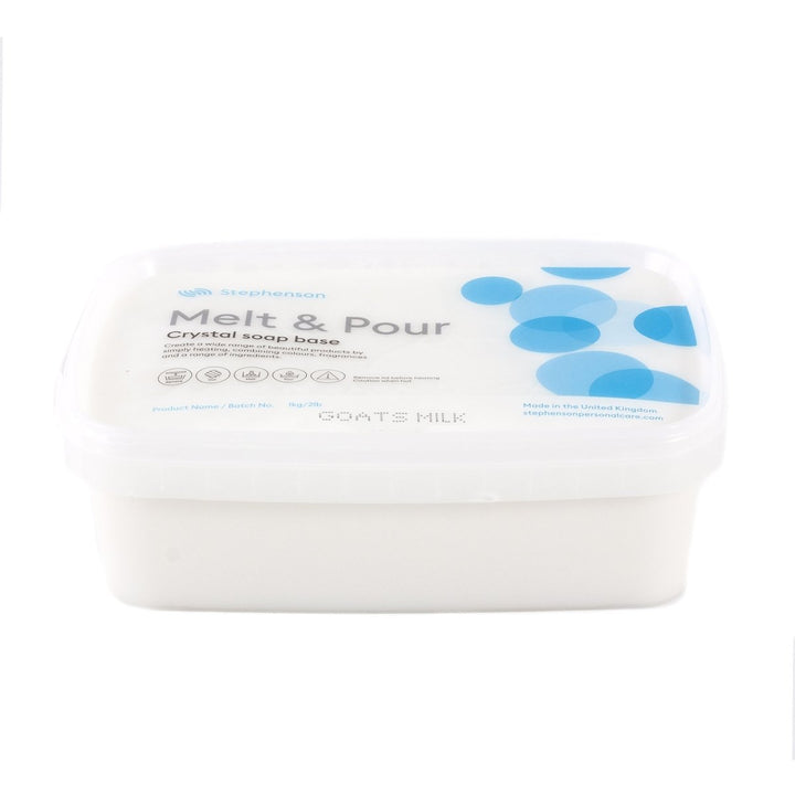 Melt and Pour Soap Base - Goats Milk - Mystic Moments UK