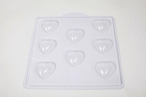 Micro Heart Soap/Bath Bomb/Chocolate/Plaster Mould 8 Cavity M142 - Mystic Moments UK