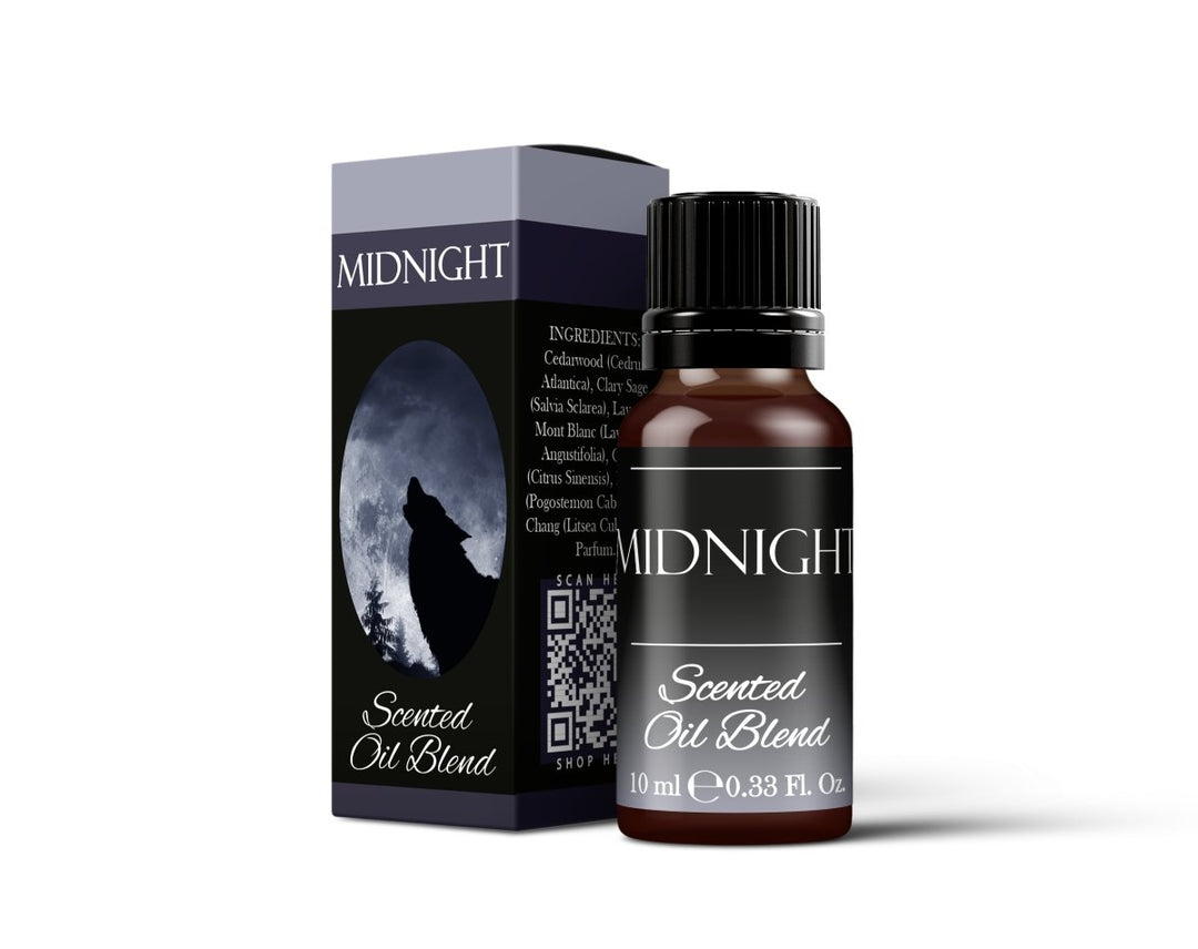 Midnight - Scented Oil Blend - Mystic Moments UK