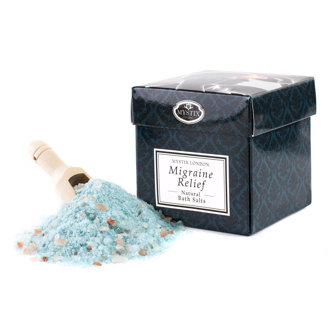 Migraine Relief Bath Salt - 350g - Mystic Moments UK