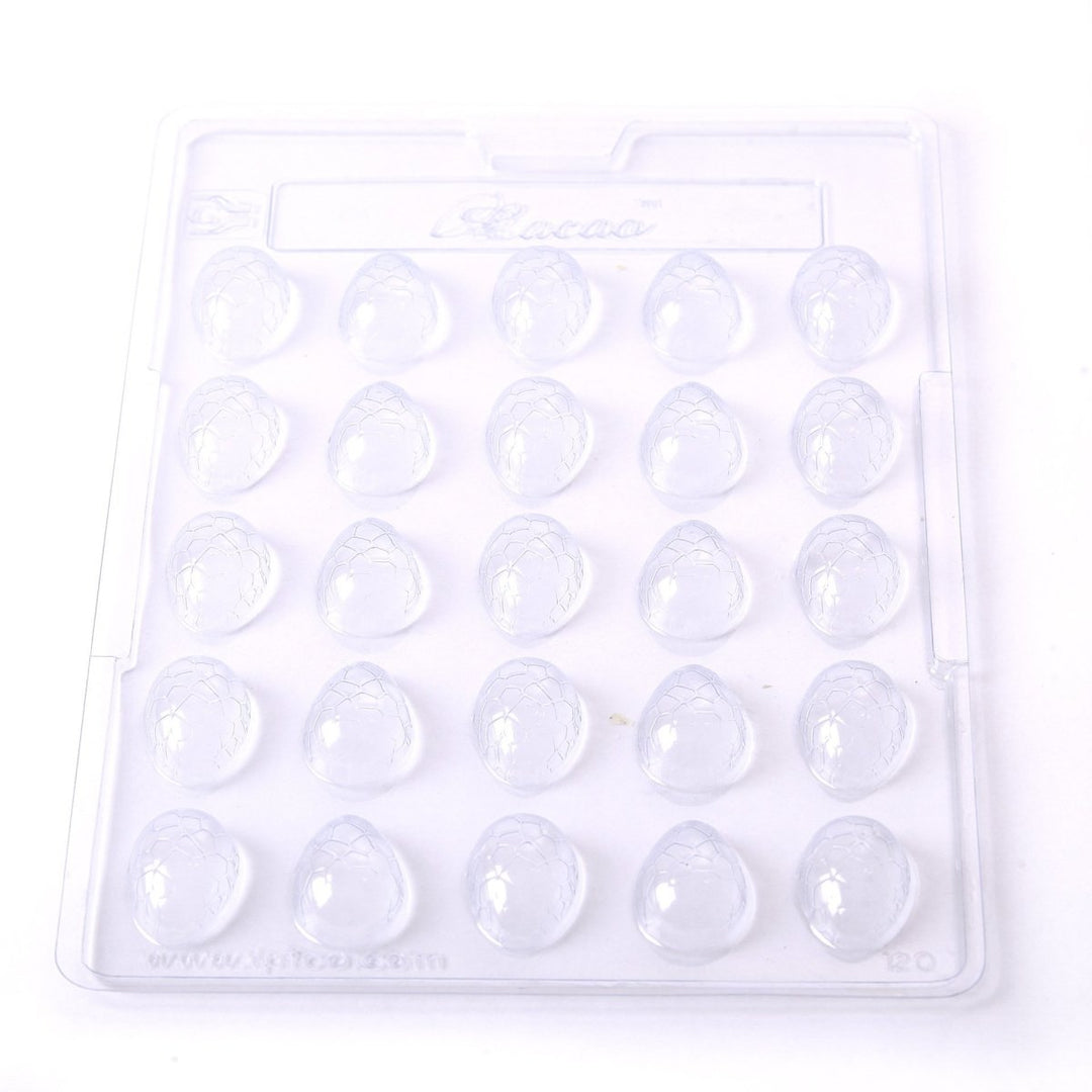 Mini Cracked Egg Chocolate/Sweet/Soap/Plaster/Bath Bomb Mould #120 (25 cavity) - Mystic Moments UK