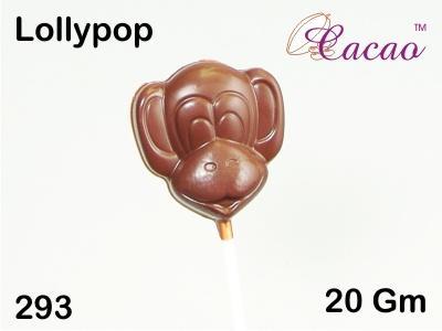 Monkey Lolly Chocolate/Sweet/Soap/Plaster/Bath Bomb Mould #293 (4 cavity) - Mystic Moments UK