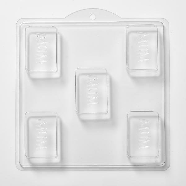 Mum Soap/Bath Bomb/Chocolate/Plaster Mould 5 Cavity M133 - Mystic Moments UK