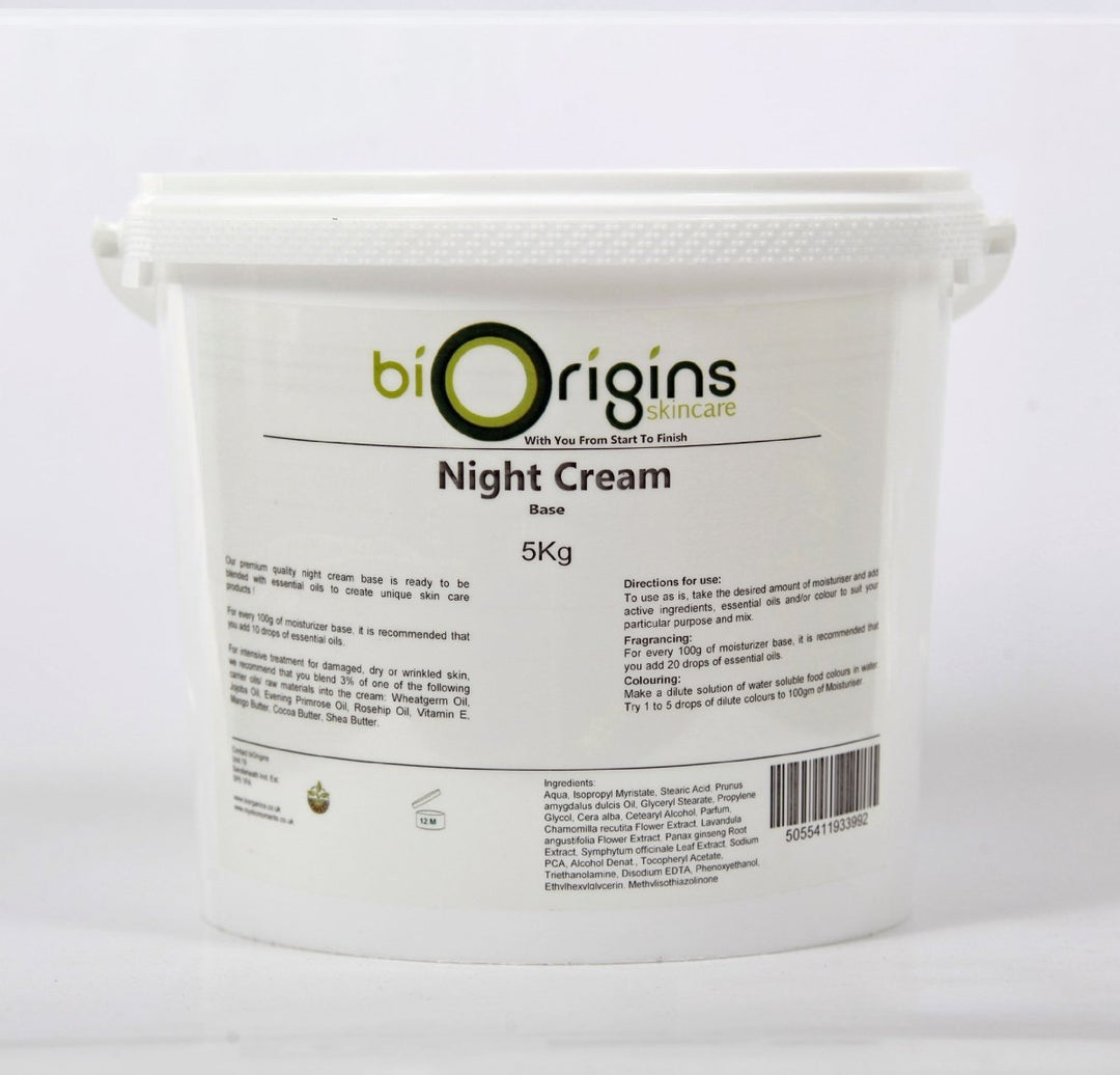 Night Cream - Botanical Skincare Base - Mystic Moments UK