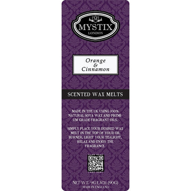 Orange & Cinnamon | Wax Melt Clamshell - Mystic Moments UK