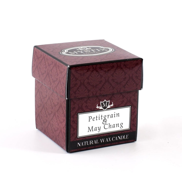Petitgrain & May Chang Scented Candle - Mystic Moments UK
