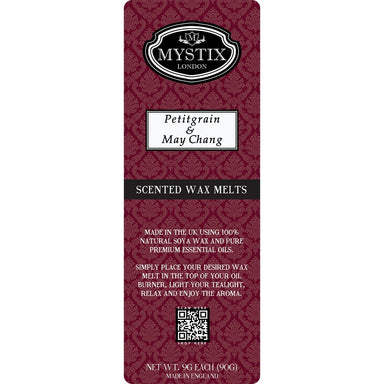 Petitgrain & May Chang | Wax Melt Clamshell - Mystic Moments UK