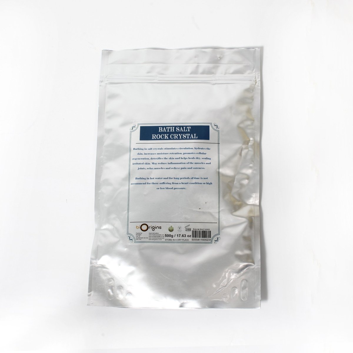 Rock Crystal Bath Salts - Mystic Moments UK
