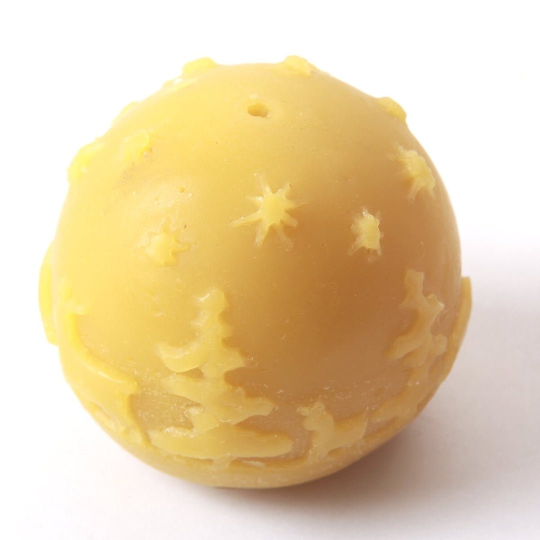Round Christmas Silicone Candle/Bath Bomb Soap /Chocolate/Jelly Mould LZ0025 - Mystic Moments UK