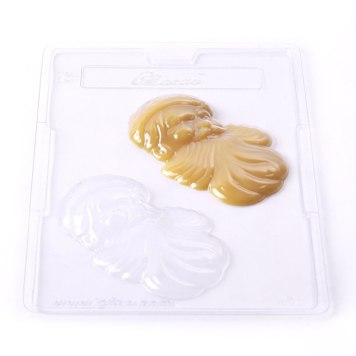 Santa Face Chocolate/Sweet/Soap/Plaster/Bath Bomb Mould #077 (2 cavity) - Mystic Moments UK