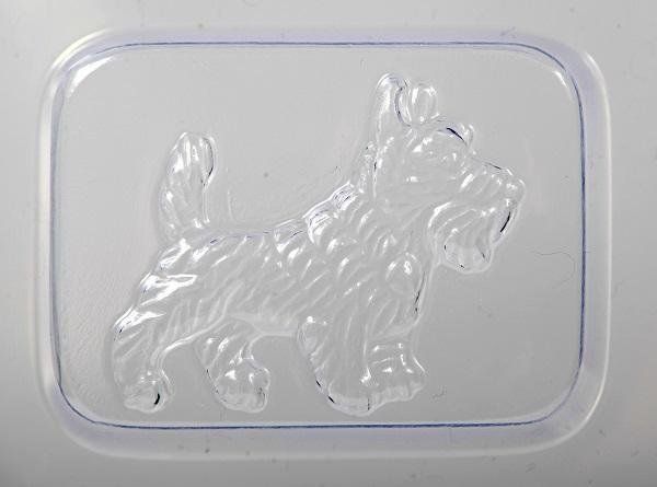 Scottie Dog Soap Mould Tray 4 Cavity M149 - Mystic Moments UK