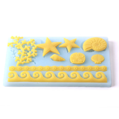 Sea Coral Fondant Cake Decorations/Soap/Jewellery Silicone Mould F0250 - Mystic Moments UK