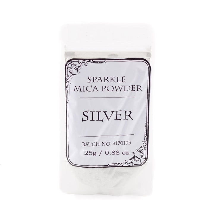 Silver Sparkle Mica - Mystic Moments UK