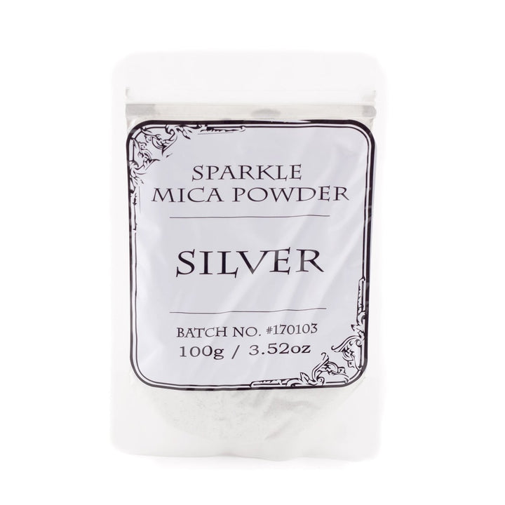 Silver Sparkle Mica - Mystic Moments UK
