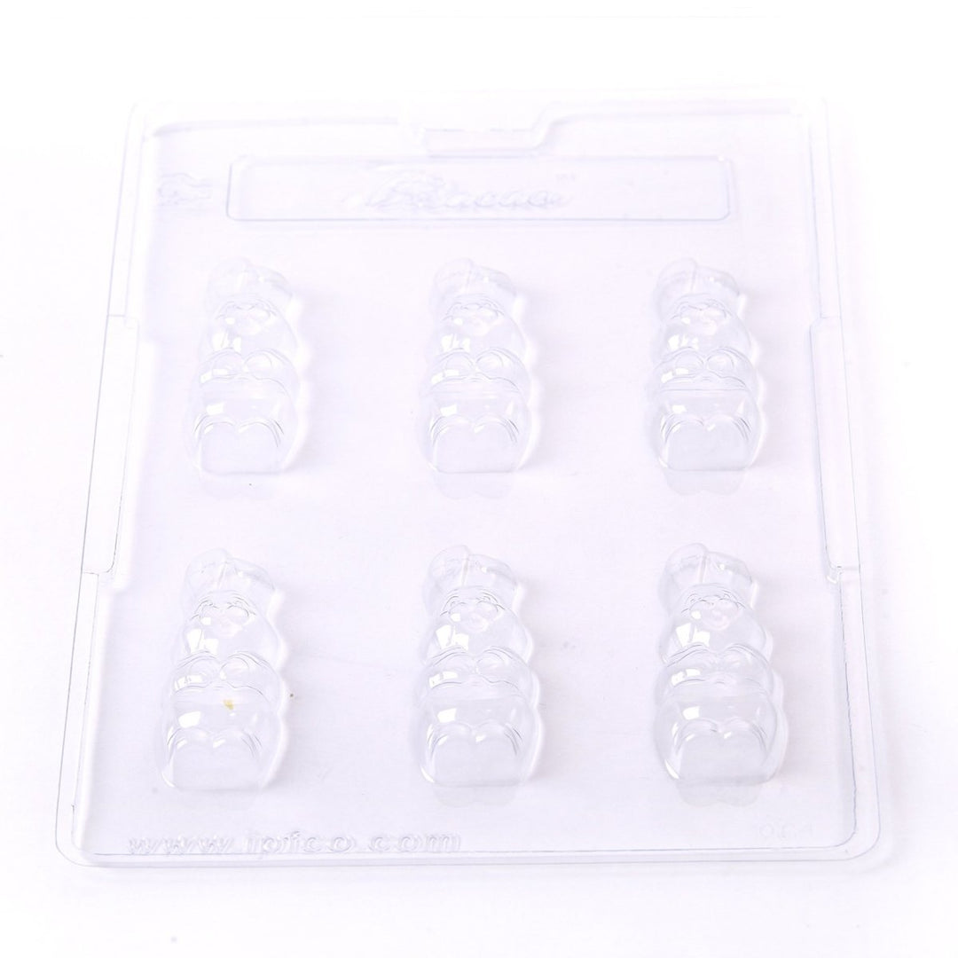 Small Easter Bunny Chocolate/Sweet/Soap/Plaster/Bath Bomb Mould #064 (6 cavity) - Mystic Moments UK