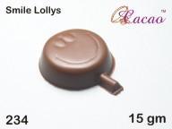 Smiley Face Lollies Chocolate/Sweet/Soap/Plaster/Bath Bomb Mould #234 (8 cavity) - Mystic Moments UK