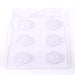 Snowflakes Chocolate/Sweet/Soap/Plaster/Bath Bomb Mould #008 (6 cavity) - Mystic Moments UK